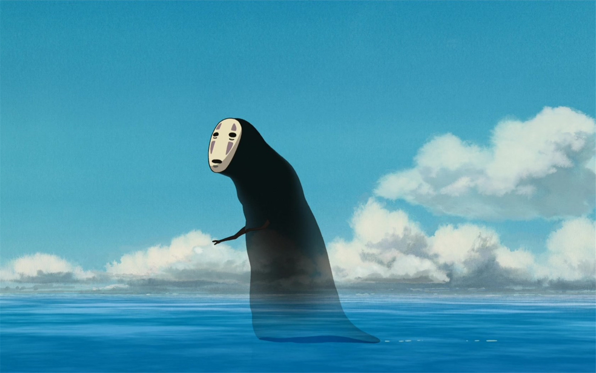 打造你的《千与千寻》梦幻桌面 无脸男主题壁纸制作全指南